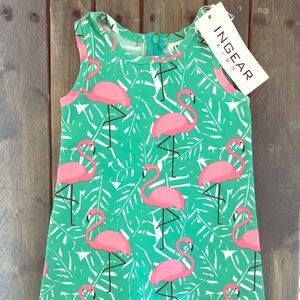 Toddler 2T Dress Flamingo Knee length Summer